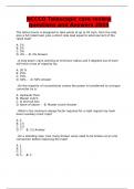 NCCCO Telescopic core review questions and Answers 2024