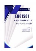 ENG1501 Assignment 3 (Complete Questions & Answers) 2024 - DUE 6 August 202