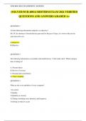 (SOLVED)NUR 40014 MIDTERM EXAM 2024 VERIFIED QUESTIONS AND ANSWERS GRADED A+