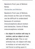 NEWTONS FIRST LAW OF MOTION