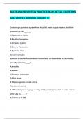 BACKFLOW PREVENTION PRACTICE EXAM ACTUAL QUESTIONS AND VERIFIED ANSWERS GRADED  A+