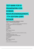 TEST-BANK-FOR-A-FRAMEWORK-FOR-HUMAN-RESOURCEMANAGEMENT,-7TH-EDITION-GARY-DESSLER