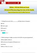 NR 566/ NR566 Midterm Exam Qs & Ans (Latest 2024 / 2025): Advanced Pharmacology for Care of the Family (Verified Answers)