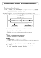Orthopedagogische concepten I - deel 3A: Bijzondere orthopedagogie