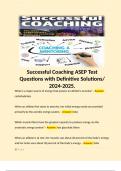 ASEP Successful Coaching Exam Compilation Bundle Pack.