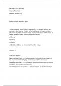 Test Item File- Practice Test Bank - Visualizing Environmental Science,Berg,3e 