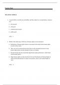 Test Item File- Practice Test Bank - World Politics Interests, Interactions, Institutions,Frieden,1e 