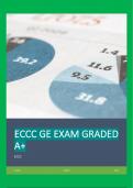 ECCC GE EXAM GRADED A+