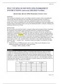 PSYC 515 SPSS M1 REVIEW SPSS WORKSHEET INSTRUCTIONS Answered 2024/2025 Verified .