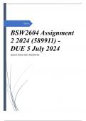 BSW2604 Assignment 2 2024 (589911) - DUE 5 July 2024