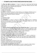 ATI MENTAL HEALTH PROCTORED EXAM -RETAKE GUIDE. Complete Questions & Answers.