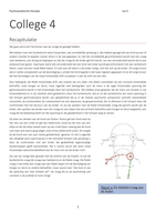 Psychoanalytische therapie - les 4 (2015-2016)