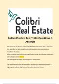 Colibri Practice Test/ 120+ Questions & Answers  Also known as the "to have and to hold" the Habendum Clause. This is the clause that describes the rights being transferred. Exceptions and reservations are included in this clause. When a cap rate us