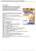 Leadership Roles and Management Functions in Nursing 10th Edition Test Bank  by Bessie  L Marquis & Carol Huston All Chapters (1-25)| A+ ULTIMATE GUIDE 2022