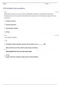 BIOCHEM EXAM 2 QUESTION BANK (LATEST) QUESTIONS & ANSWERS WITH A GUARANTEED PASS!!