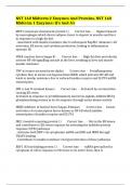 NST 160 Midterm 2 Enzymes And Proteins, NST 160 Midterm 1 Enzymes: Q’s And A’s