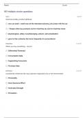 UIOWA CONSUMER BEHAVIOR FINAL EXAM ( Consumer Behavior Final exam. On chapter 9-15) 2024 QUESTIONS WITH COMPLETE SOLUTIONS!!