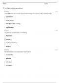 PYSCHOLOGY 2000 FINAL EXAM LSU (2024) QUESTIONS WITH 100% CORRECT ANSWERS!!