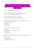 NUR 209 Midterm Exam Study Guide  100% Correct Answers  Verified  Latest 2024 Version