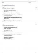 GIN TSP EXAM STUDY GUIDE 2024 QUESTIONS WITH 100% PASSED ANSWERS!!