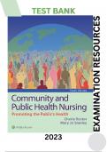 Test Bank for Community and Public Health Nursing Tenth, North American Edition by Cherie Rector, Mary Jo Stanley Complete, Detailed and Latest Test Bank. Chapter  1 included. Full Document (Chapter 1-30) to be Downloaded on Provided Links.