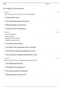 BIOL 1090 FINAL EXAM 2024 QUESTIONS WITH 100% VERIFIED ANSWERS!!