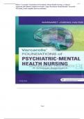 Halter: Varcarolis’ Foundations of Psychiatric Mental Health Nursing: A Clinical Approach, 8th Edition (complete test bank) / Enjoy Psychiatric Mental Health- Varcarolis Test bank_Latest complete answers,rationales,,,,Alpha