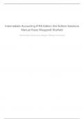 Intermediate Accounting IFRS Edition 2nd Edition Solutions Manual Kieso Weygandt Warfield