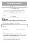 Business Environments Business Studies Grade 12 Notes and Summary