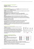 Biologie Nectar - samenvatting hoofdstuk 9 Erfelijkheid, hoofdstuk 10 Evolutie en hoofdstuk 11 transport alleen paragraaf 1