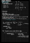 Summary -  Unit 3.3.6 - Organic analysis  (Chem)