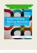 NURSING RESEARCH FOR EVIDENCE-BASED PRACTICE 6TH EDITION QUESTIONS AND CORRECT ANSWERS 20242025 