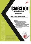 CMG3701 assignment 3 solutions (Full solutions)