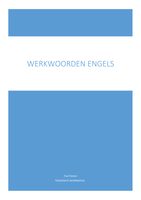 Samenvatting werkwoorden Engels