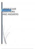 IRRSP EXAM  QUESTIONS AND ANSWERS  