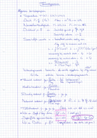 Thermodynamica Samenvatting Examen