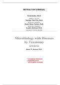 Solutions for Microbiology with Diseases by Body System, 6th Edition Bauman (All Chapters included)