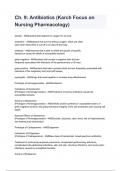 Ch. 9: Antibiotics (Karch Focus on Nursing Pharmacology)