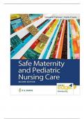 Test Bank for Safe Maternity and Pediatric Nursing Care 2nd Edition by Linnard-Palmer, 2024 All Chapters 1-38 | Complete Latest Guide A+.