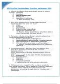 ATLS Post Test Complete Exam Questions and Answers 2024