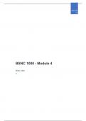 BSNC 1000 - Module 4 questions with complete solutions