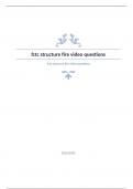 fctc structure fire video questions with complete solution 