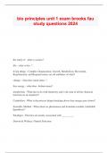 bio principles unit 1 exam brooks fau study questions 2024