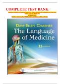 COMPLETE TEST BANK: MEDICAL TERMINOLOGY ONLINE WITH ELSEVIER ADAPTIVE LEARNING FOR THE LANGUAGE OF MEDICINE  11TH EDITION BY DAVI-ELLEN CHABNER BA MAT (AUTHOR)LATEST UPDATE.