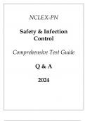 Next Gen NCLEX-PN Safety & Infection Control Comprehensive Test Guide Q & A 2024.