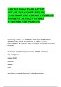 NSG 222 FINAL EXAM LATEST ACTUAL EXAM COMPLETE 100 QUESTIONS AND CORRECT VERIFIED ANSWERS |ALREADY GRADED A+||BRAND NEW VERSION!