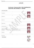  Oral Cavity I Flashcards With 100% COMPREHESIVE QUESTIONS AND ANSWERS A+ GRADED