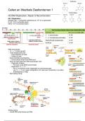Samenvatting Cellen en Weefsels deeltentamen 1