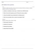 NURS8024 Pharm Exam 1 Latest Questions With 100% Correct Answers.