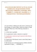 ATLS EXAM 2024 NEWEST ACTUAL EXAM  COMPLETE 150 QUESTIONS WITH  DETAILED VERIFIED ANSWERS (100%  CORRECT) /ALREADY GRADED A+ //  FREQUENTLY TESTED QUESTIONS